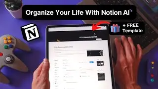 How I Organize My Life | Notion Tour 2024 + FREE Productivity Template