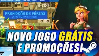 NOVO JOGO GRÁTIS e COMEÇOU a STEAM SUMMER SALE com MUITAS PROMOÇÕES, CORRA!!!
