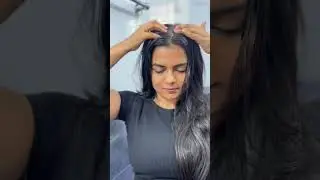 Hot oil hair massage day♥️💆‍♀️