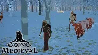Отправляем караван ● Going Medieval ● Прохождение #13 (Выживание/Мирный)