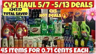 CVS HAUL 5/07-5/13 DEALS *CVS HOT DEALS THIS WEEK /$347.17 TOTAL SAVED #extremecouponing
