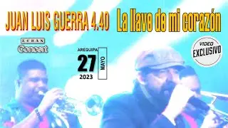 JUAN LUIS GUERRA - LA LLAVE DE MI CORAZÓN. 27 Mayo 2023. AREQUIPA - PERÚ.