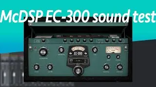 McDSP EC-300 delay plugin sound test