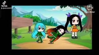 Sky save nezuko from red light and green light #Fnfmeme #nezuko #fnfsky #Squidgamdmeme