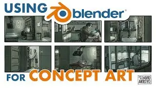 Using Blender for Concept Art - Part 1