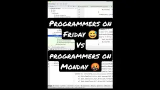 Friday vs Monday 