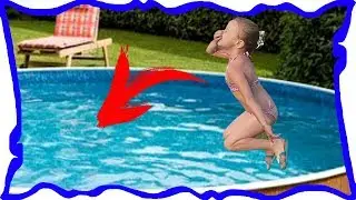 100 Прыжков в БАССЕЙН За 10 Минут Челлендж 100 за 10 /// Masha PrankShow