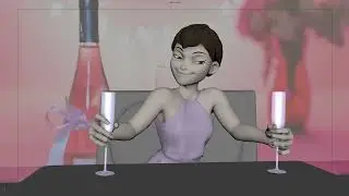3d Keyframe Character Animation 🥂 Dialogue Acting animation Shot 🥂