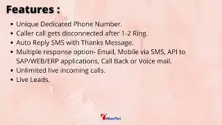 Missed call services @ ikontel
