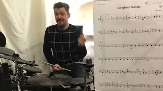 Caribbean Sunset -Initial Grade Drum Kit - Trinity College London