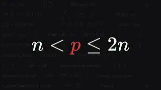 How Erdos Proved a Prime Sits Between n and 2n