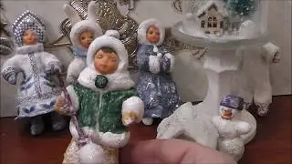 Мастер класс Ватные игрушки