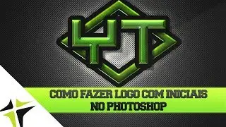 Como Fazer LogoTipo Com Suas Iniciais No Photoshop