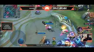 Tonton live saya Mobile Legends: Bang Bang di Omlet Arcade!