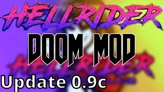 HellRider DOOM mod -  (gzdoom Gameplay) + DEX DOOM map!