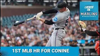 Griffin Conine, 1st Marlins home run.