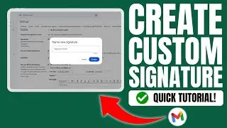 How to Create a Custom Signature in Gmail