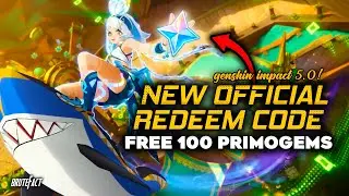 NEW REDEEM CODE FOR PATCH 5.0 | FREE 100 PRIMOGEMS | Genshin Impact 5.0