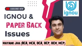 Ignou & Paper Back Issues | IGNNOU And Paper Back