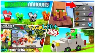 Top 5 Best Mods For Minecraft Pocket Edition 1.20.60 | Best Mods For MCPE 1.20 | MCPE Mods