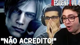STREAMERS REAGINDO AO TRAILER DE RESIDENT EVIL 4 REMAKE