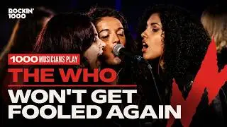 Won't Get Fooled Again - The Who / Rockin'1000 at Milano-Linate