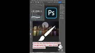 😱Crear pinceles personalizados ¡EN MENOS DE 1 MIN! con Photoshop❤