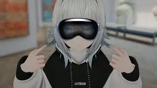 VRchat on Apple Vision Pro with ALVR