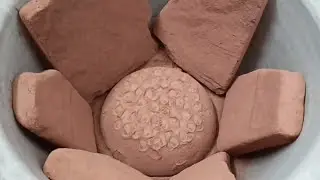 Crispy Crunchy Dusty🌪️Red♥️Dirt Slabs Dry Crumbling & Powder Play ASMR