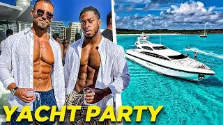 GYM LADS GO TO A BOAT PARTY ft. Mike Thurston