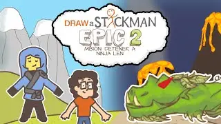 ¡Bokkat & Daiso + Chutas! - Draw a Stickman Epic 2 - Capítulo 4-5