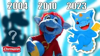 ЭВОЛЮЦИЯ ЭРМИКА - йогуртового дракона (2004-2023)