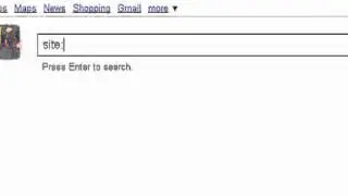 How to search on any website using  Google.com