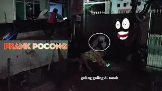 MAIN KE KAMPUNG TEMAN MALAH TEMAN SENDIRI YANG DI PRANK POCONG 🤣 | HATI HATI JUMPSCARE 😂