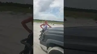 beach riding
