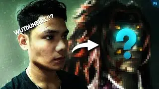 Turning Myself Into An Upper Rank Demon using Photoshop | EP1
