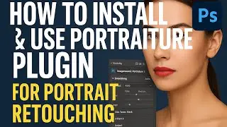 How to install & use Portraiture plugin for Portrait Retouching in Photoshop