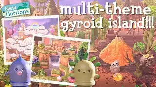 A gyroid filled multi-themed island!?!?