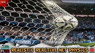 Realistic Reactive Net Physics EA FC 26 Style - PES 2021 & Football Life 2026