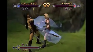 Xena: Warrior Princess: The Talisman of Fate Callisto vs Ephiny vs Xena (Nintendo 64)
