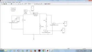 Halfwave controlled rectifier with RLE load Matlab Simulation