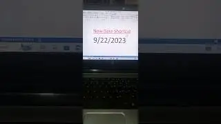 Today Date symbol shortcut key in ms word 