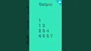 #93🖥📚C Pattern Program🖥 C Language Tutorial👨‍🏫📂📓