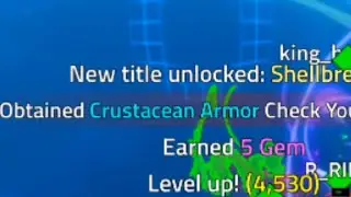 I literally got the Crustacean Armor on my first try | King Legacy