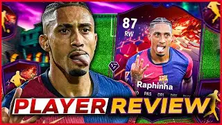 FC 25: LOHNT SICH❓TB 87 RAPHINHA Player Review | Ultimate Team