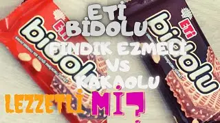 ETİ BİDOLU FINDIKLI VS KAKAOLU Lezzetlimi? Testini Yaptık