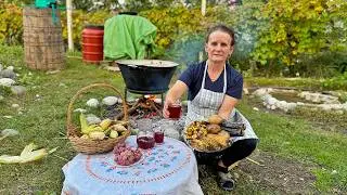 This Corn Cob and Chestnut Campfire Recipe Shocked The World! 🌽🌰