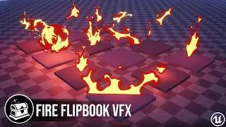 Fire Flipbook VFX Unreal Engine Preview