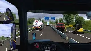 Driving metal beams from Liege Belgium to Hannover Germany in ETS2 I 1.44 I ASMR