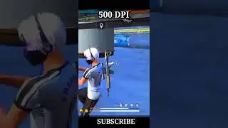 BEST DPI FOR 2GB RAM | 500 DPI GAMEPLAY 😳💯
